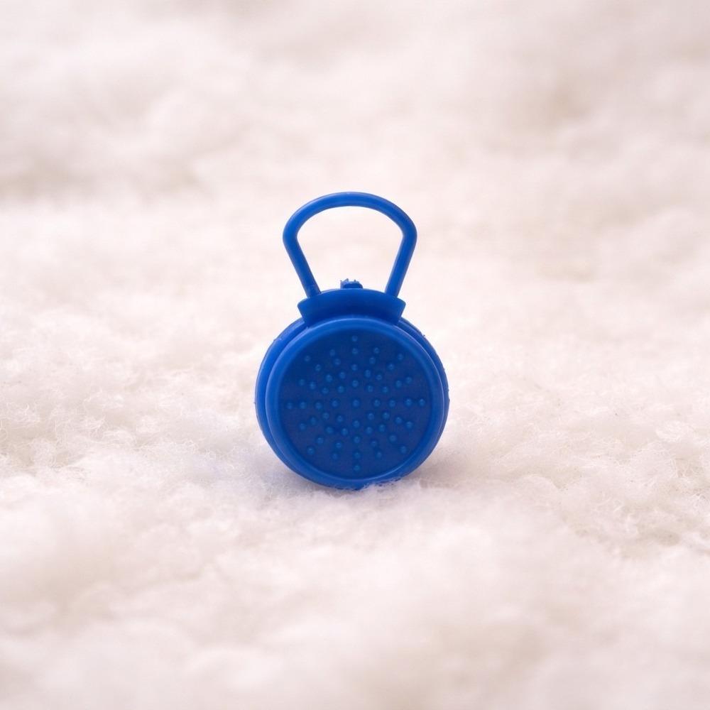 Barbie Doll Travel Bottle Accessory Blue Mini Clip On Toy Toiletry Piece